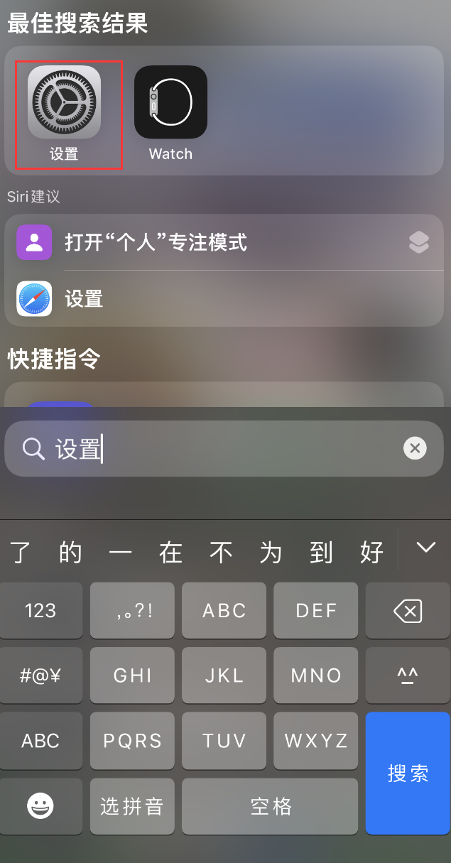 宝山苹果手机维修分享：iPhone 找不到“设置”或“App Store”怎么办？ 