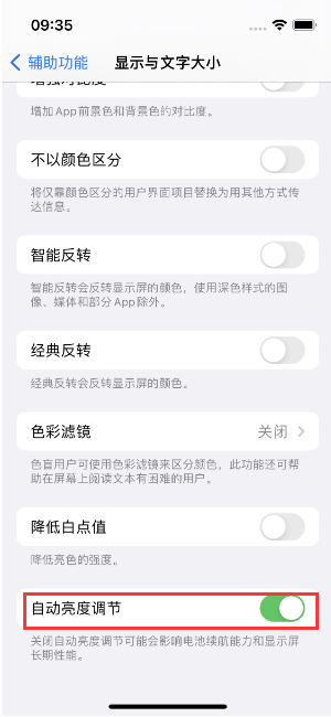 宝山苹果15维修店分享iPhone 15 Pro系列屏幕亮度 